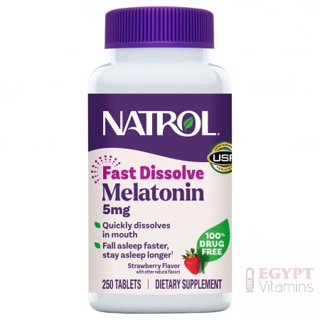 Natrol Melatonin 5 mg Fast Dissolve Tablets | 250 Tablets