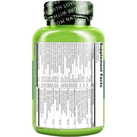 NATURELO Men's Multivitamin | 120 capsules