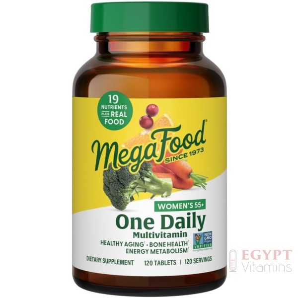MegaFood Women's 55+ One Daily Multivitamin | 120 Tabs
