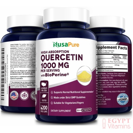 Nusapure Quercetin 1000 mg 200 Capsules