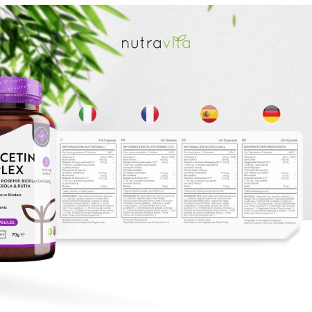 Nutravita, Quercetin Complex, Ingredients