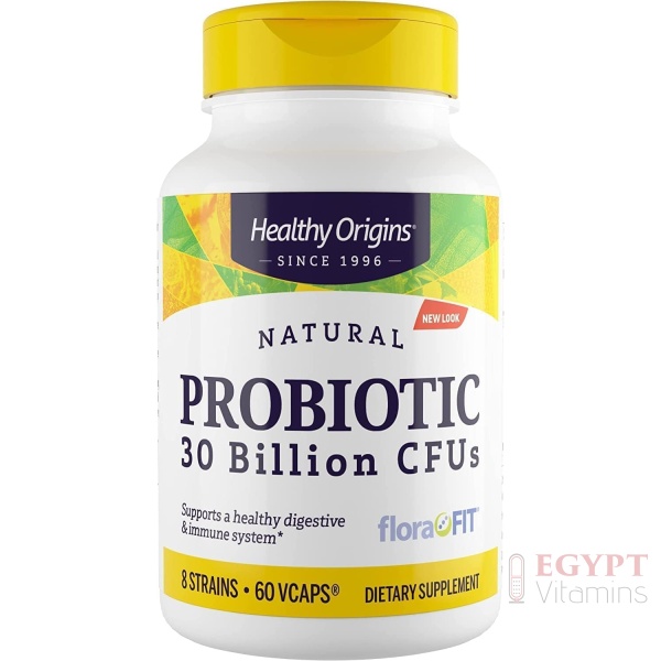 Healthy Origins | Probiotic 30 Billion CFUs Supports Gut Health | 60 Veggie Caps