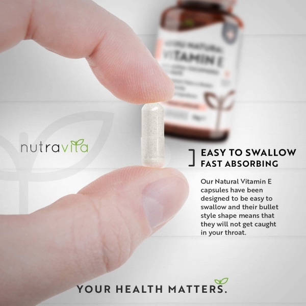 Nutravita, Vitamin E 400 IU, Features of Capsule