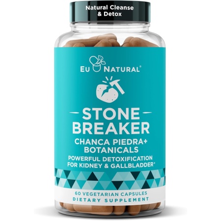 Eu Natural Stone Breaker Chanca Piedra , 60 Capsules