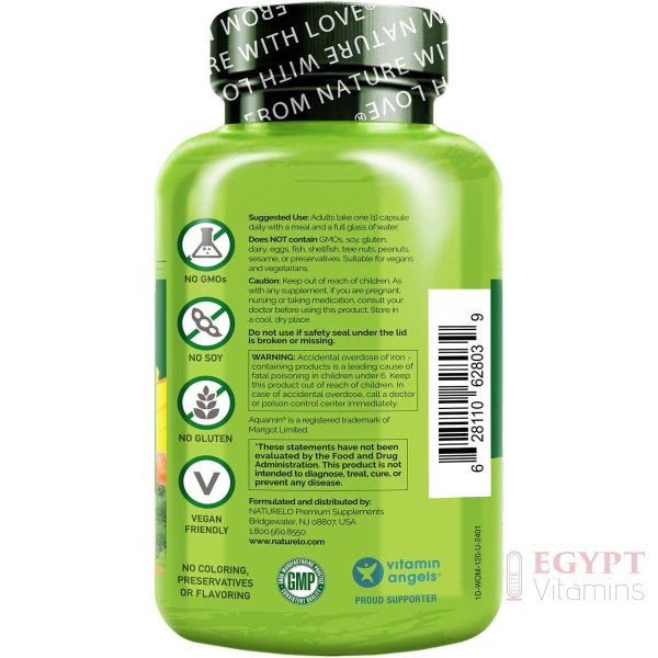 ⁦NATURELO One Daily Multivitamin for Women-120 Capsules⁩ - الصورة ⁦3⁩