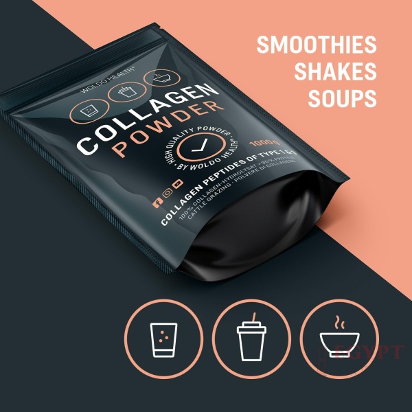 WoldoHealth Hydrolyzed Collagen Powder | For Skin & Joints | 1000 g - Image 4