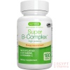 Igennus Super B-Complex – Methylated Sustained Release B Complex & Vitamin C, Folate & Methylcobalamin, Vegan, 180 Small Tablets