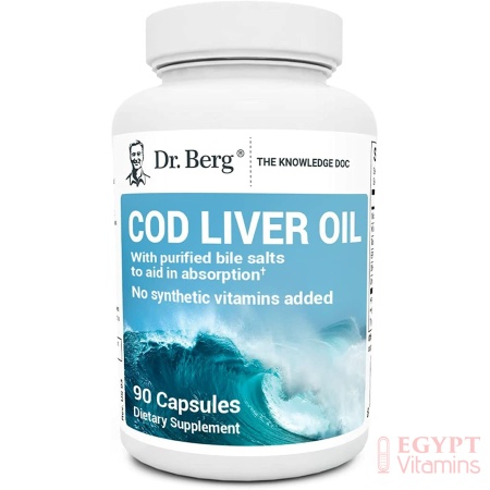 Dr Berg's Cod Liver Oil 90 Capsules