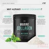Alpha01 Wild-Caught Marine Collagen Powder - Types I & III Collagen Peptides - Hydrolysed Deep Ocean Canadian Collagen- 200g