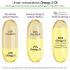 Premium D3+K2+Omega 3 Complex, German Quality, Maximum Absorption, capsule features