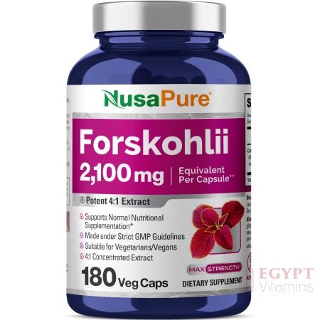 NusaPure Forskolin 2100mg,180 Capsules