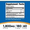 Nutricost, Glucomannan 1800mg,Ingredients