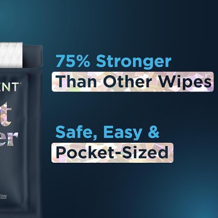 Promescent Delay Wipes Sexual Enhancer for Men to Last Longer in Bed, Extended Climax Control with Benzocaine for Male Genital Desensitizing - Increase Duration, Performance, and Stamina,15 Count