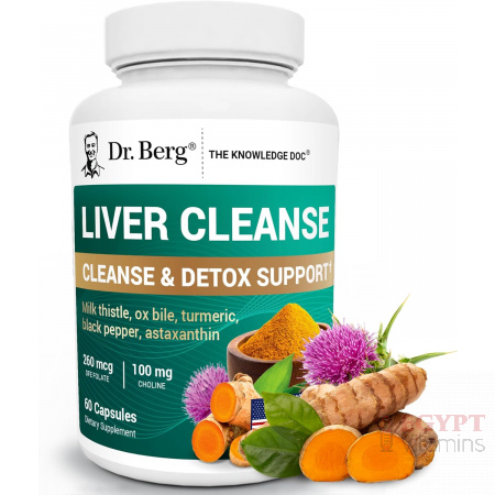 Dr. Berg Liver Cleanse | Premium Detox & Support Formula - 60 Capsules