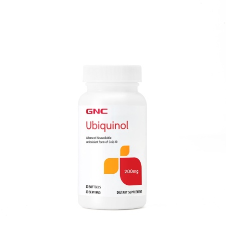 GNC Ubiquinol 200 mg 30 Softgels