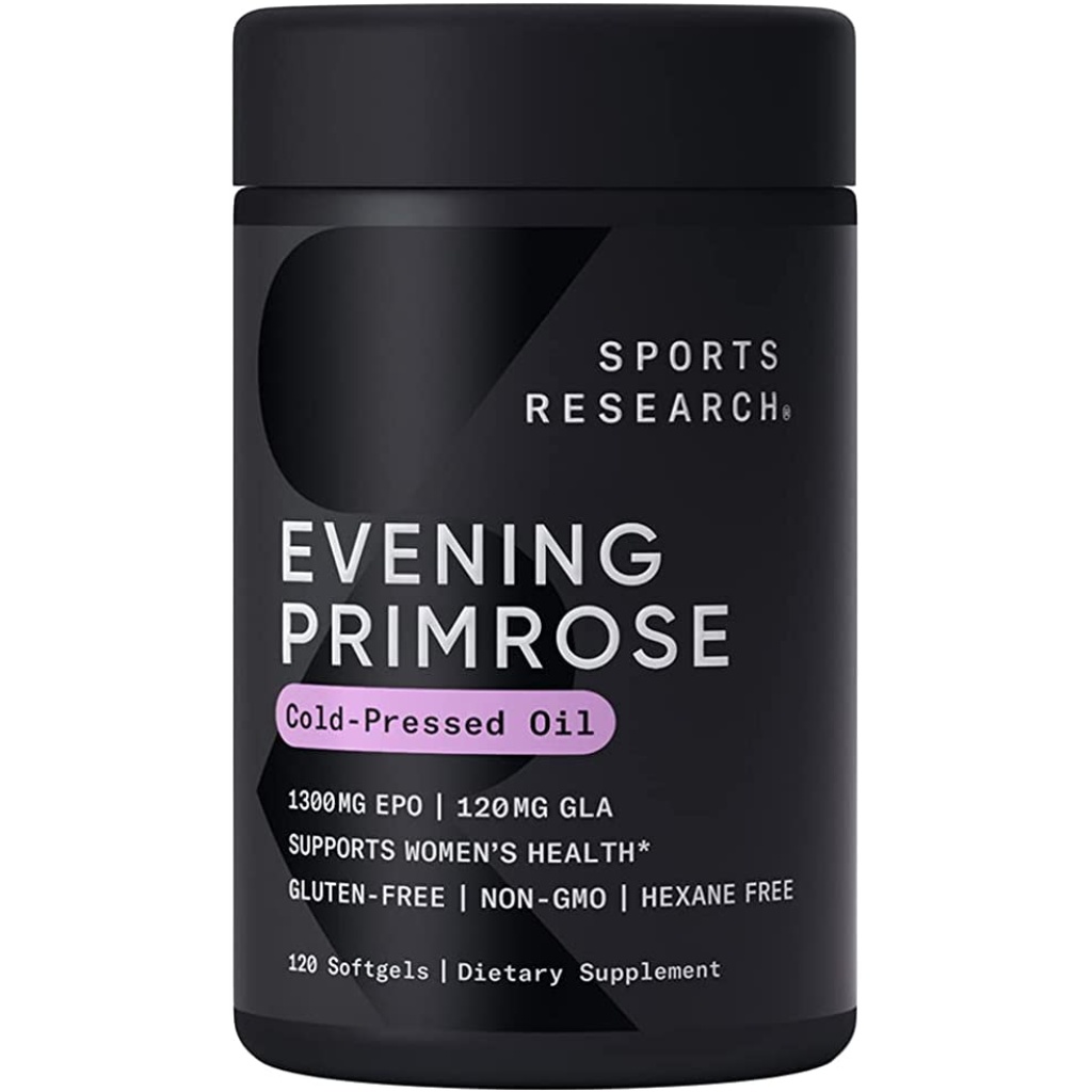 Sports Research, Evening Primrose Oil 1300mg, 120 Softgels