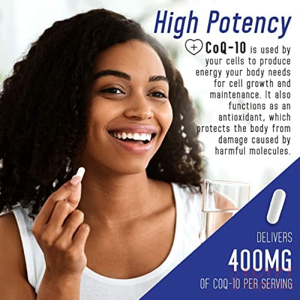 We Like Vitamins CoQ10 200mg 120 Capsules CoQ-10 – Antioxidant Co Q-10 Coenzyme Supports a Healthy Heart and Energy Levels كيو 10، 200 مجم ، لصحة القلب و الأوعية الدموية ، وزيادة مستويات الطاقة ،120 كبسولة - Image 3