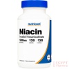 Nutricost Niacin (Flush-Free) Inositol 500mg, Vitamin B3,120 Capsulesنيوتراكوست نياسين فيتامين ب3 500 مجم 120 كبسولة