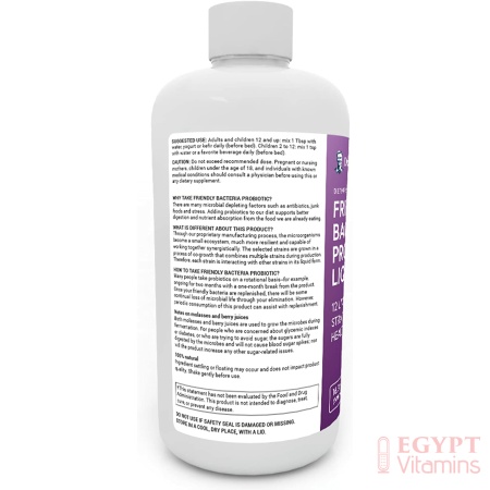Dr. Berg’s Friendly Probiotic Liquid Supplement Drink Mix 500 ml