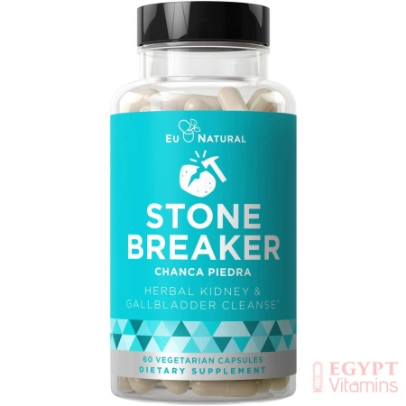 Eu Natural Stone Breaker Chanca Piedra ,60 Capsulesكسارة الحصى، تشانكا بيدرا مع بذور الكرفس النباتية الطبيعية 100% ، لتنظيف وتطهير الكلى والمراره ،وإزالة السموم من الجسم بطريقة طبيعية، ولصحة الجهاز البولى، 60 كبسولة