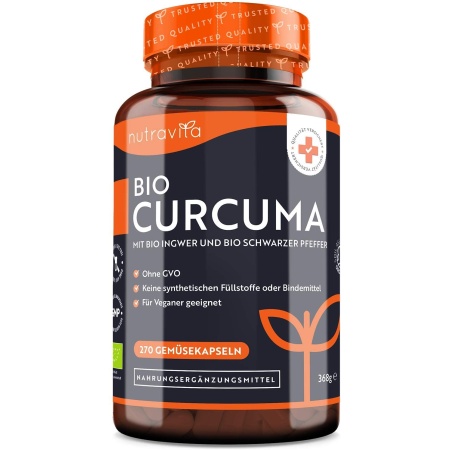 Nutravita Organic Turmeric Curcumin