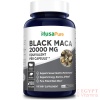Nusapure Black Maca Root 20000mg,180 Capsules ماكا سوداء من بيرو تركيز 20000 مجم، 180 كبسولة