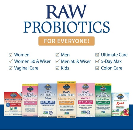 types of probiotic from garden of life