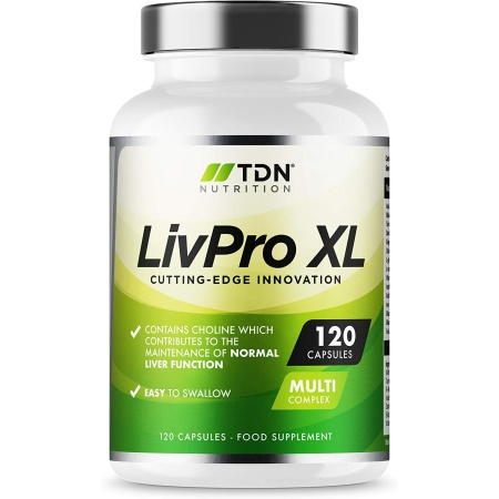 TDN LivPro -Liver Pro Support,120 Capsules ليف برو أعشاب لدعم وظائف الكبد الطبيعية - 15 مكون طبيعي نشط ،120كبسولة