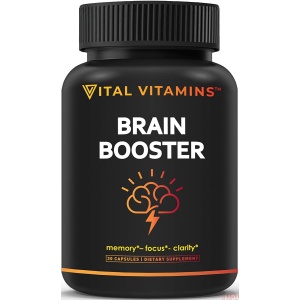 Vital Vitamins Brain Booster 30 Capsules