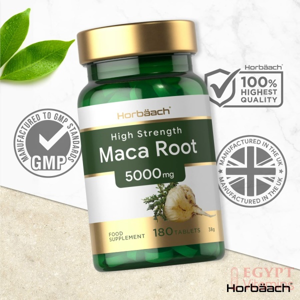 Maca Root 5000mg | 180 Vegan Tablets | High Strength Peruvian Maca Root Extract | Natural Booster Supplement for Men 180 Tablets - Image 4