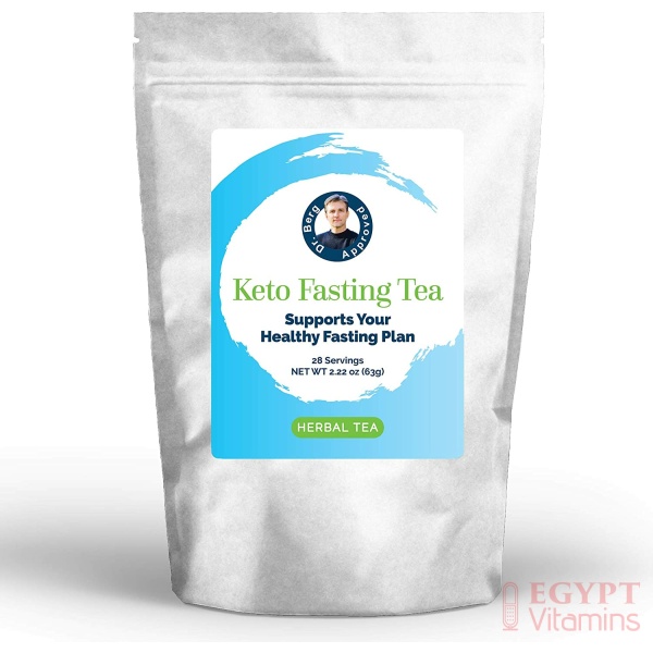 Dr. Berg's Keto Fasting Tea, Appetite Suppressant, Help Reduce Hunger, Metabolism & Energy Support شاى التخسيس بدون سكر ومنزوع الكافيين،يساعد على تقليل الشهية والجوع ويزيد من انتاج الطاقة