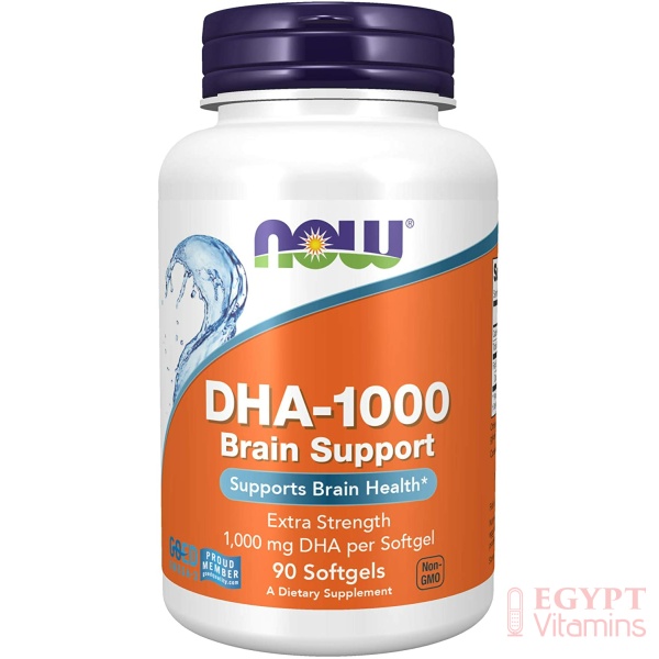 Now Supplements DHA 1000 mg Brain Support, 90 softgelsناو ، د ھ أ من زيت السمك 1000 مجم ، لصحة المخ ، 90 سوفت جيل