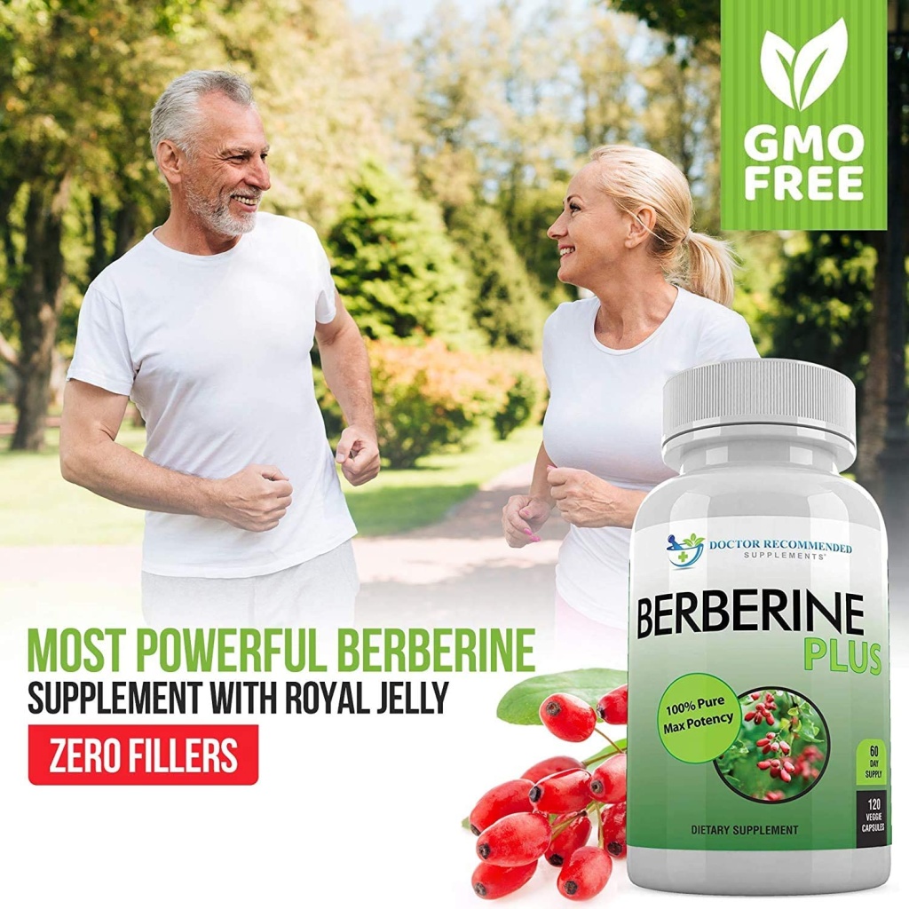 Vitality For Life Berberine Glucose Support Berberine Plus: Natural Blood Sugar & Weight Support