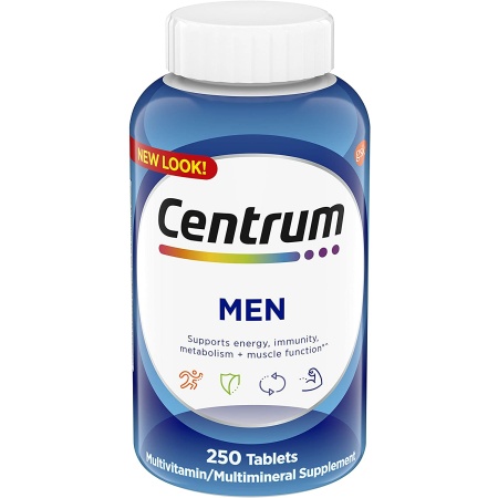 Centrum Multivitamin for Men, Multivitamin/Multimineral Supplement with Vitamin D3 - 250 Tablets