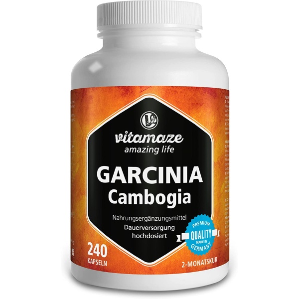 Vitamaze Garcinia Cambogia 700 mg 240 Capsules جارسينيا كامبوجيا 700 مج 240 كبسولة