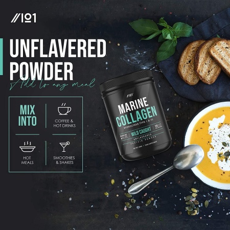 ALPHA01 Wild-Caught Marine Collagen Powder - 400 grams