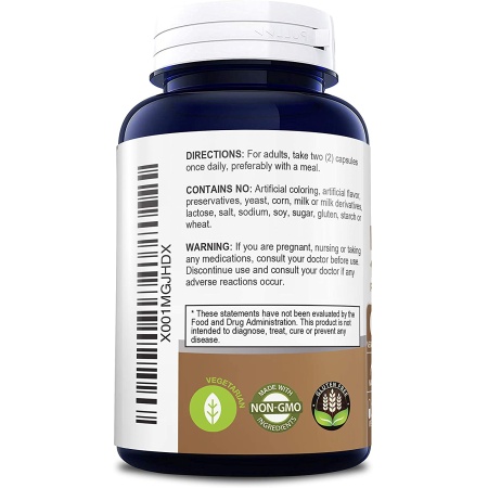 Nusapure L-Glutamine 1000mg per Serving – 200 Capsules