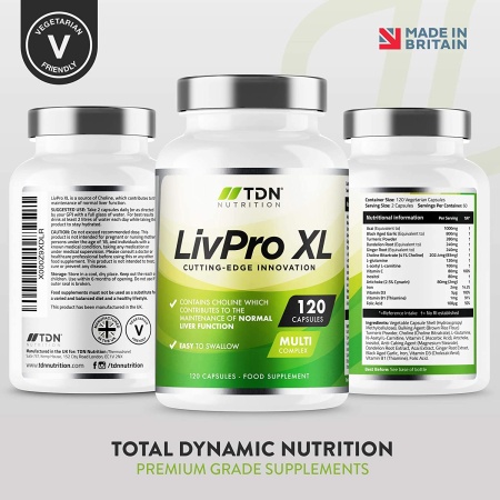 TDN LivPro - Liver Pro Support, 120 Capsules