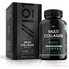 Alpha01 Multi Collagen , with Hyaluronic Acid & Vitamin C , 120 Capsulesألفا وان مالتى كولاجين الذى يحتوى على أنواع متعددة من الكولاجين بالاضافة الى هيالويورونيك اسيد وفيتامين سى،120 كبسولة