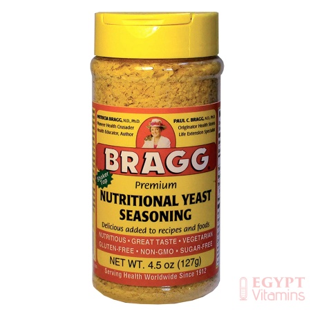 Bragg Premium Nutritional Yeast Seasoning, source of vitamin B12 ,127 grams
