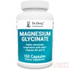 Magnesium glycinate is a supplement form of magnesium that combines the mineral magnesium with glycine, an amino acid. This combination is will enhance the absorption of magnesium in the body.