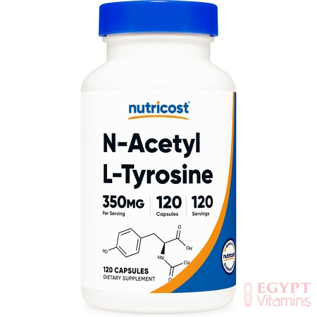 Nutricost N-Acetyl L-Tyrosine (NALT) 350mg, 120 Capsules