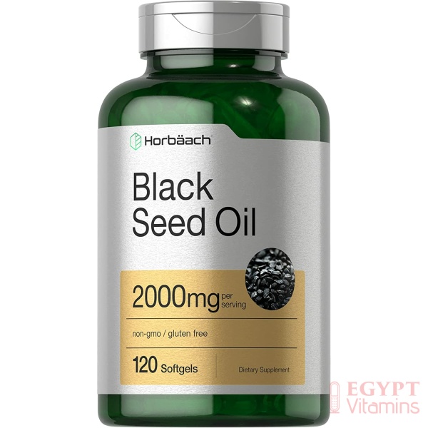 Horbaach Black Seed Oil 2000mg | 120 Softgel Capsules