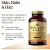Solgar Skin, Nails & Hair, Advanced MSM Formula, 120 Tablets - Supports Collagen for Hair, Nail and Skin Health - Provides Zinc, Vitamin C & Copper - 60 Servings