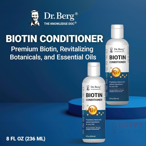 Dr. Berg Biotin Conditioner | Natural Hair & Scalp Rescue with Botanicals | 236 ml - Image 7