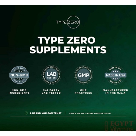 Type Zero L-Citrulline Malate Powder 2:1 6X (6000mg | Unflavored) Ultra Clean L Citrulline, Nitric Oxide Booster, Pre Workout - Nitrous Oxide Vasodilator Supplement