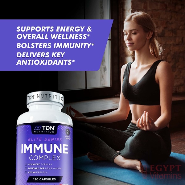 TDN Nutrition System Support - Premium Immune Supplement - 120 Capsulesمنتج مثالي لدعم المناعه عبوه 120 كبسوله - Image 6