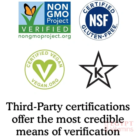 Garden of Life Raw Vitamin Code Vitamin C certification