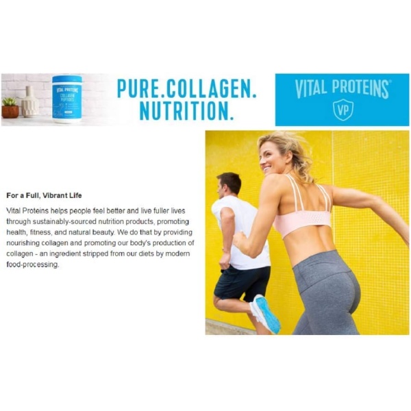 Vital Proteins Collagen Peptides,, Natural Whole Body Nutrition – 680gm