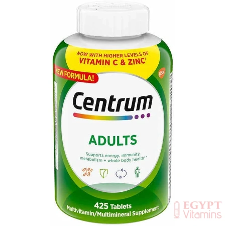 Centrum Adults Multivitamins contains key vitamins such as Vitamin C, Vitamin D, and Zinc, all of which play pivotal roles in bolstering immune function.